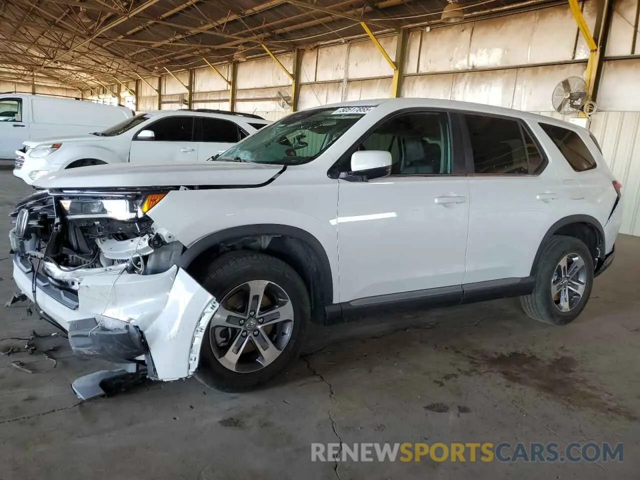 1 fotografías del automóvil dañado 5FNYG2H55RB000052 HONDA PILOT 2024
