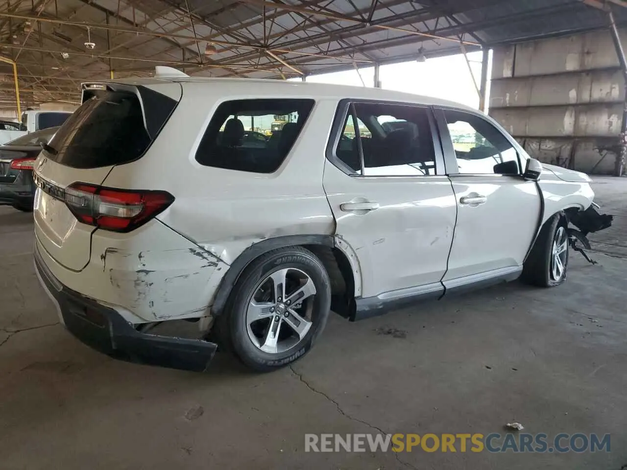 3 fotografías del automóvil dañado 5FNYG2H55RB000052 HONDA PILOT 2024