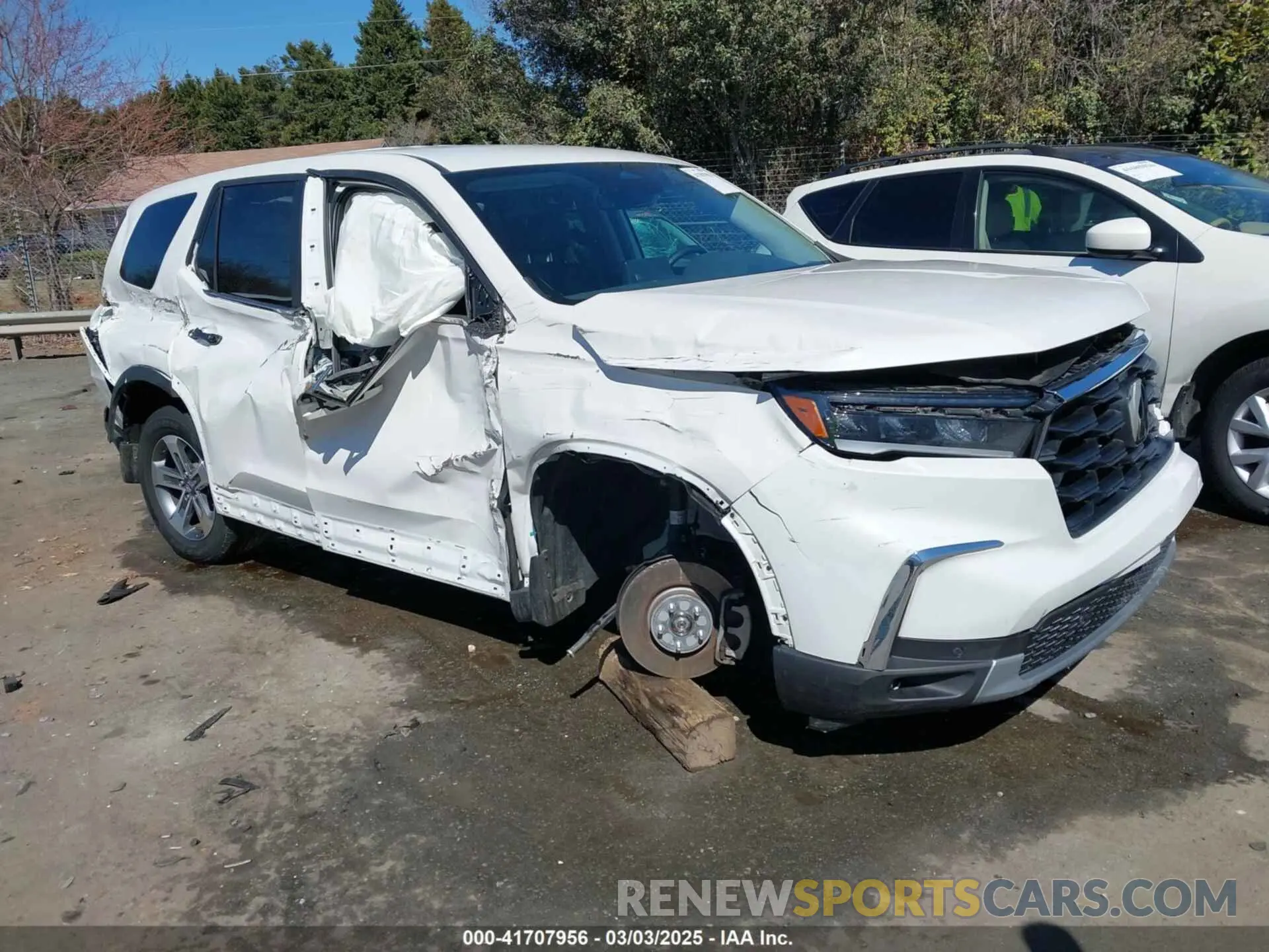 1 fotografías del automóvil dañado 5FNYG2H57RB001333 HONDA PILOT 2024