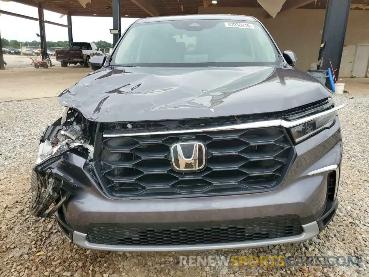 5 fotografías del automóvil dañado 5FNYG2H57RB016317 HONDA PILOT 2024
