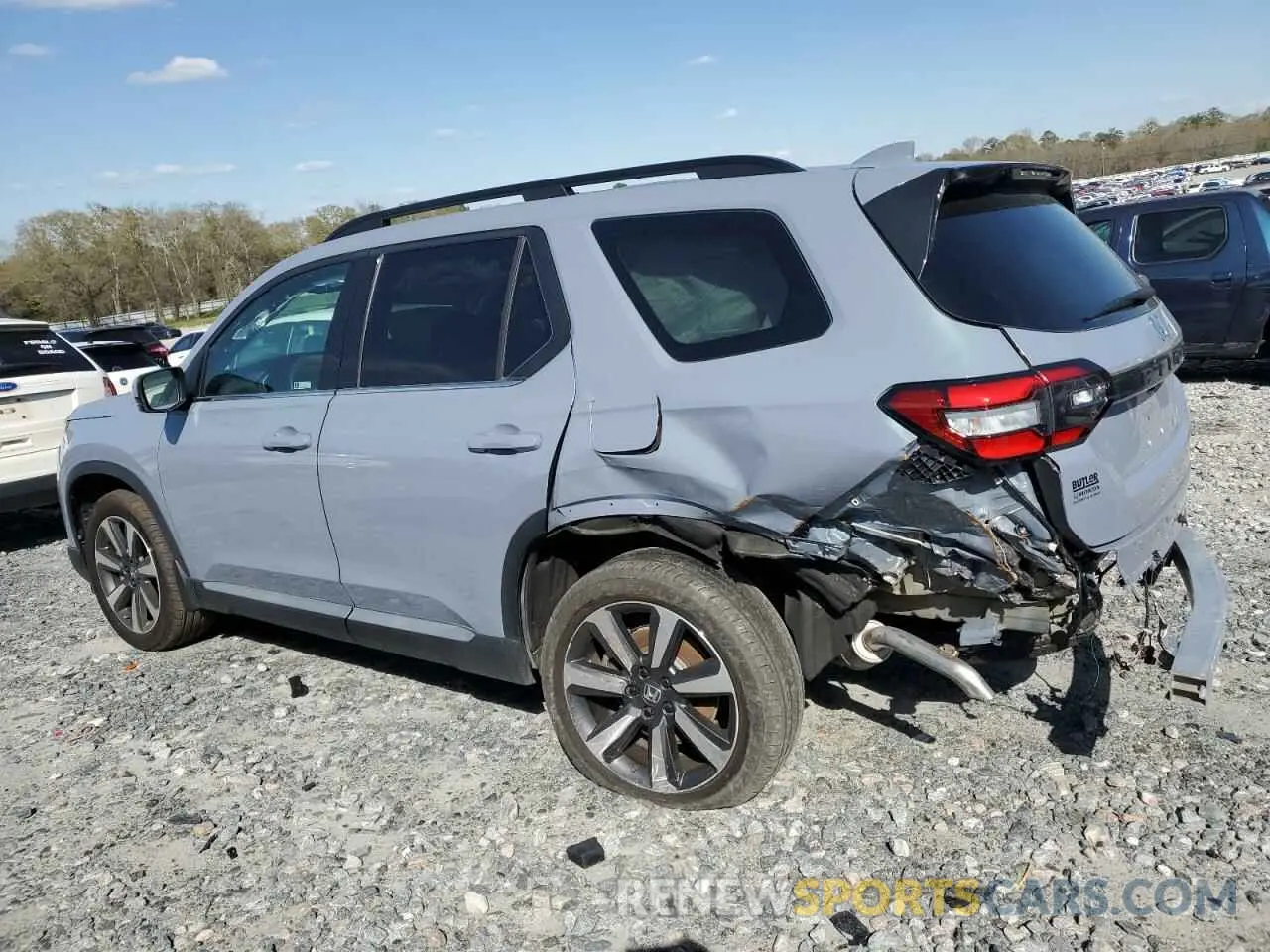 2 fotografías del automóvil dañado 5FNYG2H79RB004803 HONDA PILOT 2024