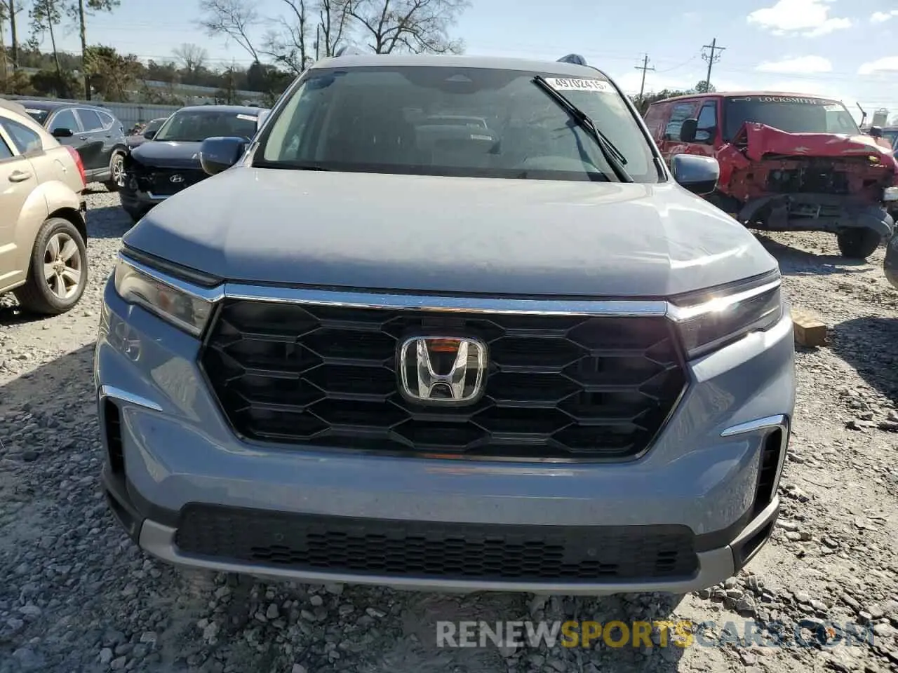 5 fotografías del automóvil dañado 5FNYG2H79RB004803 HONDA PILOT 2024