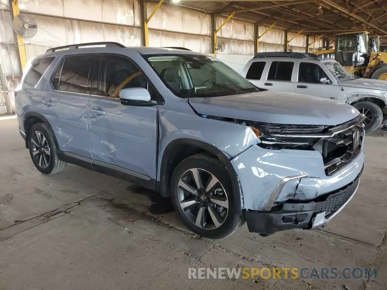 4 fotografías del automóvil dañado 5FNYG2H79RB010603 HONDA PILOT 2024