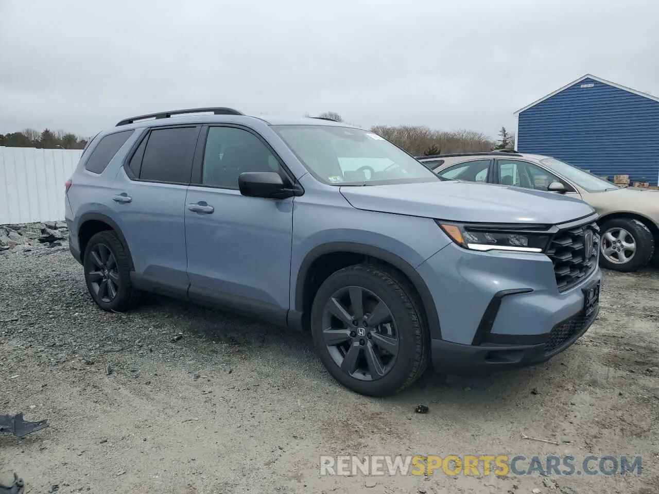 4 fotografías del automóvil dañado 5FNYG1H35SB062078 HONDA PILOT 2025