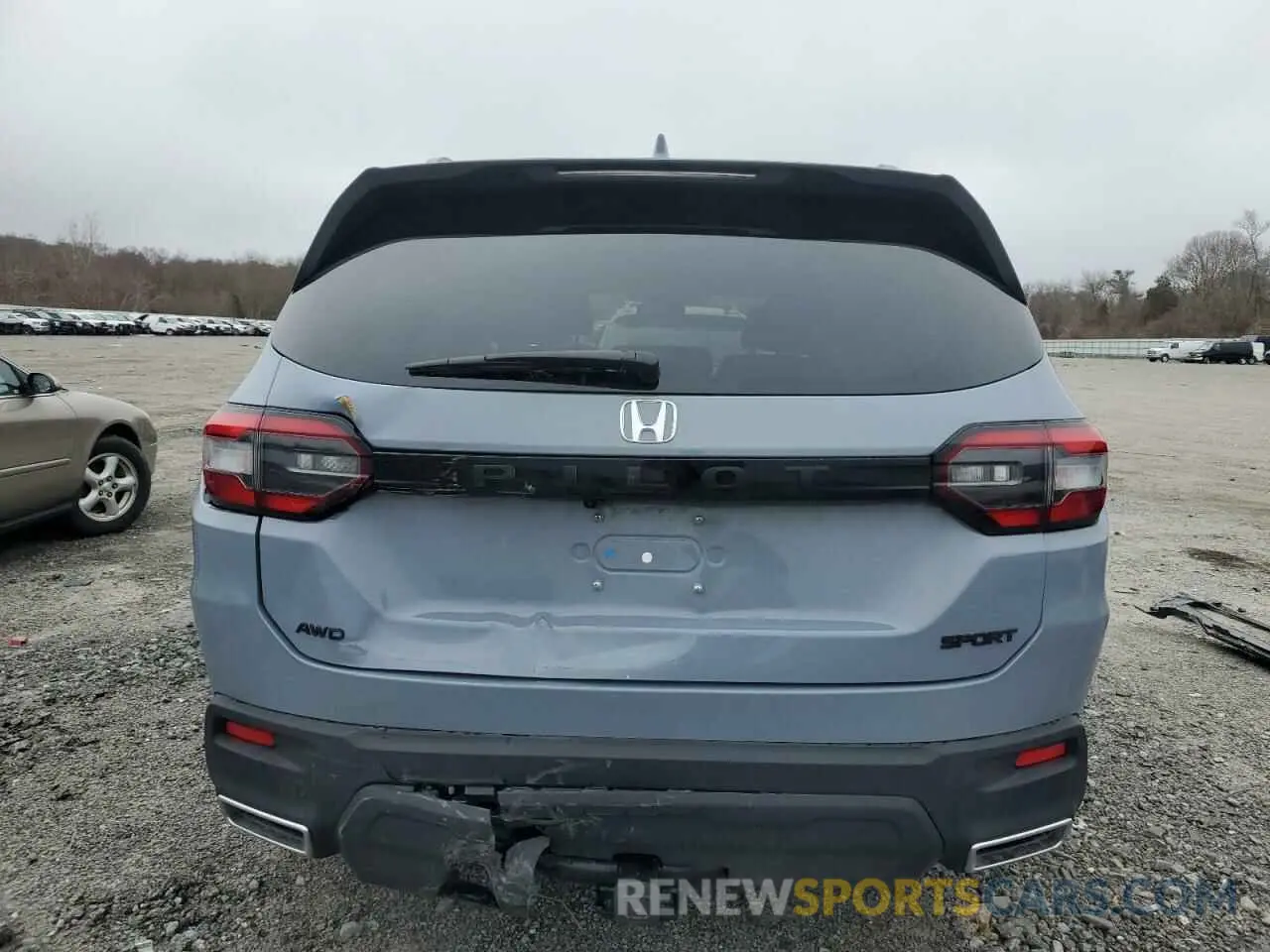 6 fotografías del automóvil dañado 5FNYG1H35SB062078 HONDA PILOT 2025
