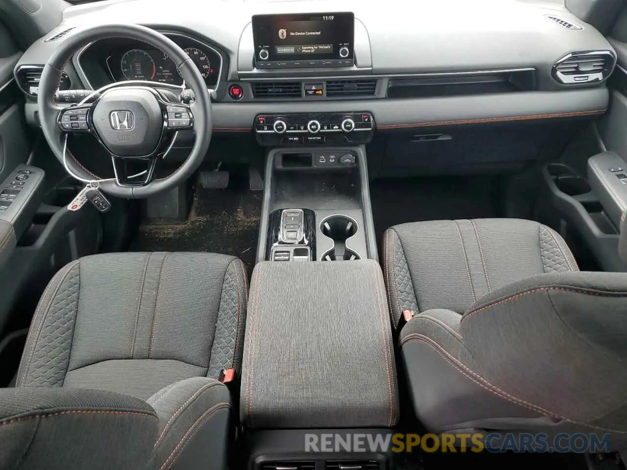 8 fotografías del automóvil dañado 5FNYG1H35SB062078 HONDA PILOT 2025