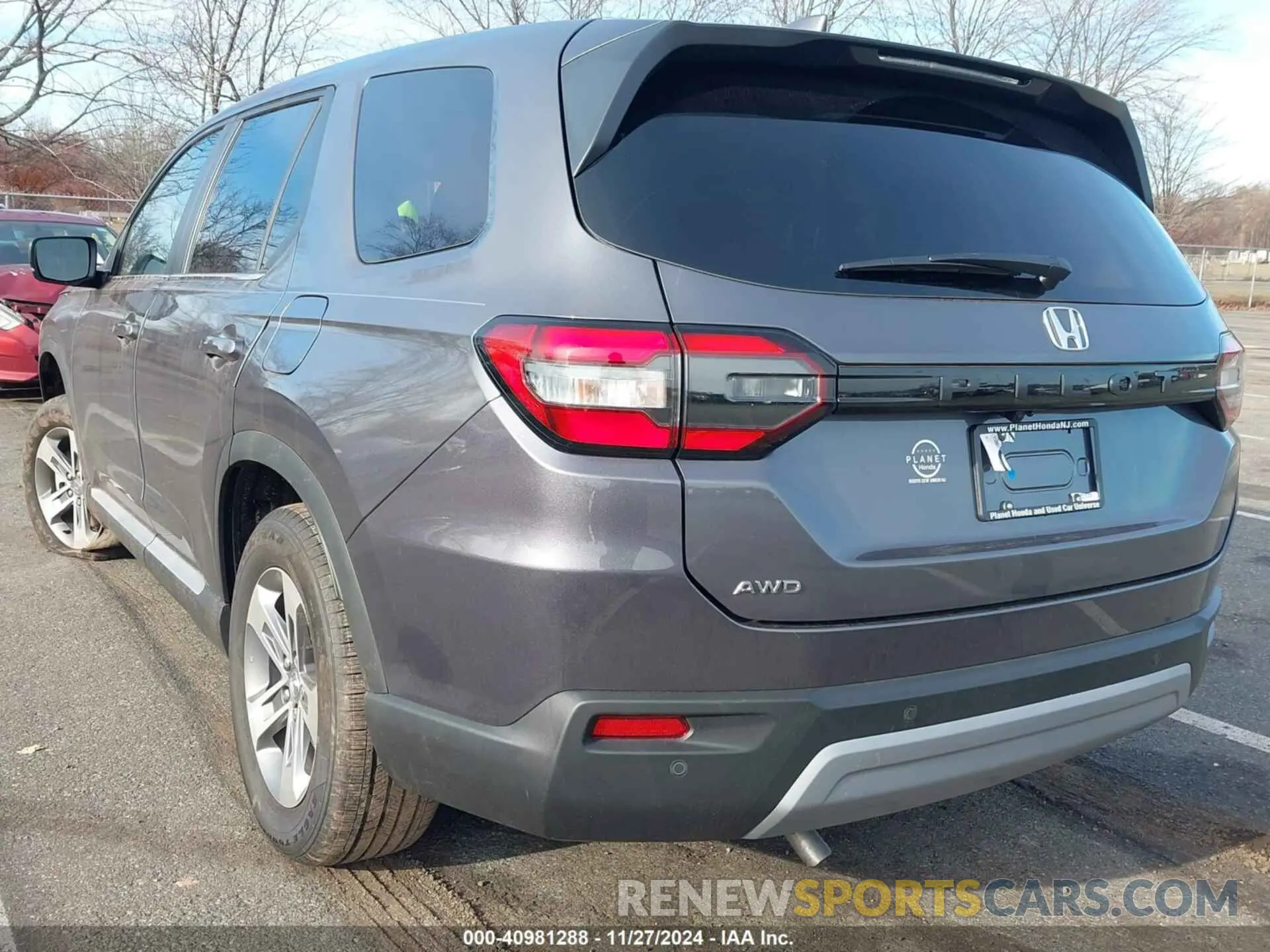 3 fotografías del automóvil dañado 5FNYG1H41SB062653 HONDA PILOT 2025