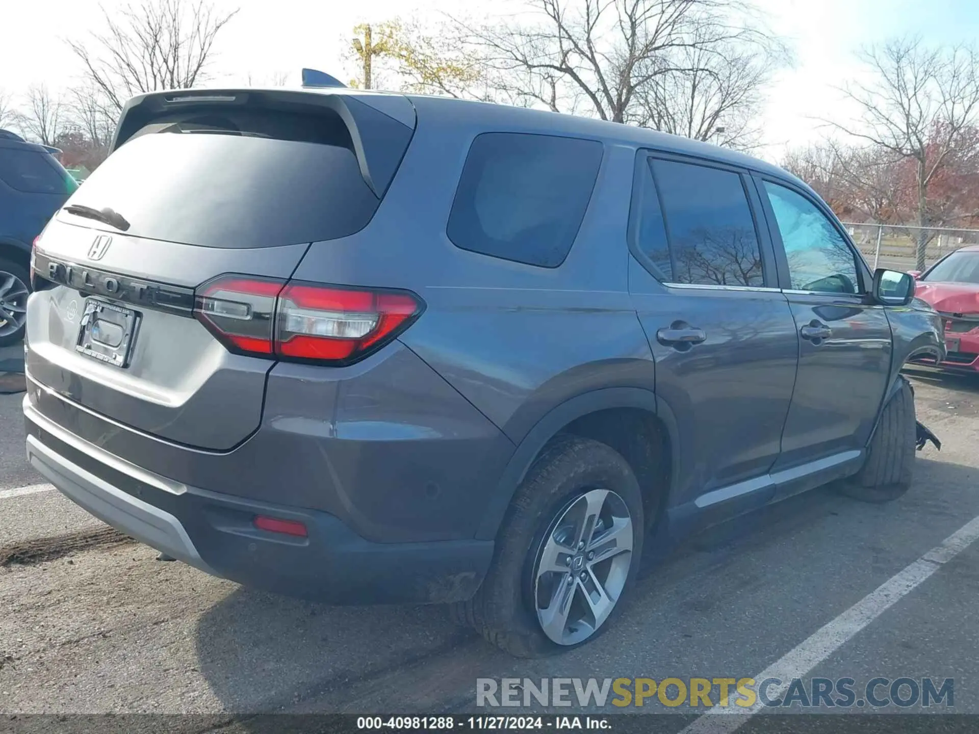 4 fotografías del automóvil dañado 5FNYG1H41SB062653 HONDA PILOT 2025