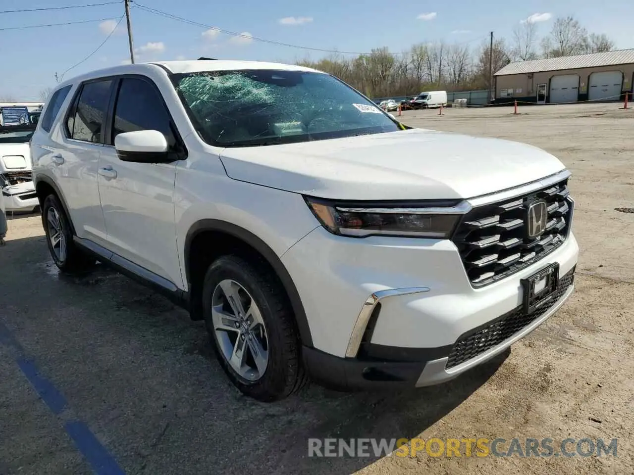 4 fotografías del automóvil dañado 5FNYG1H44SB045507 HONDA PILOT 2025