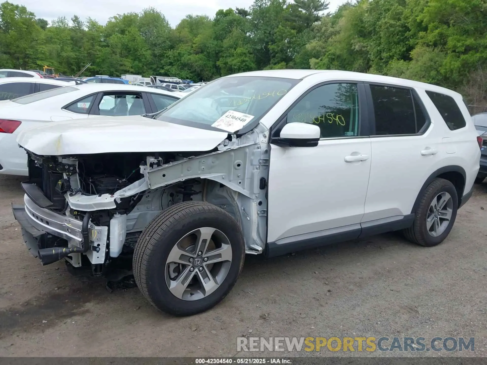15 fotografías del automóvil dañado 5FNYG1H46SB029101 HONDA PILOT 2025
