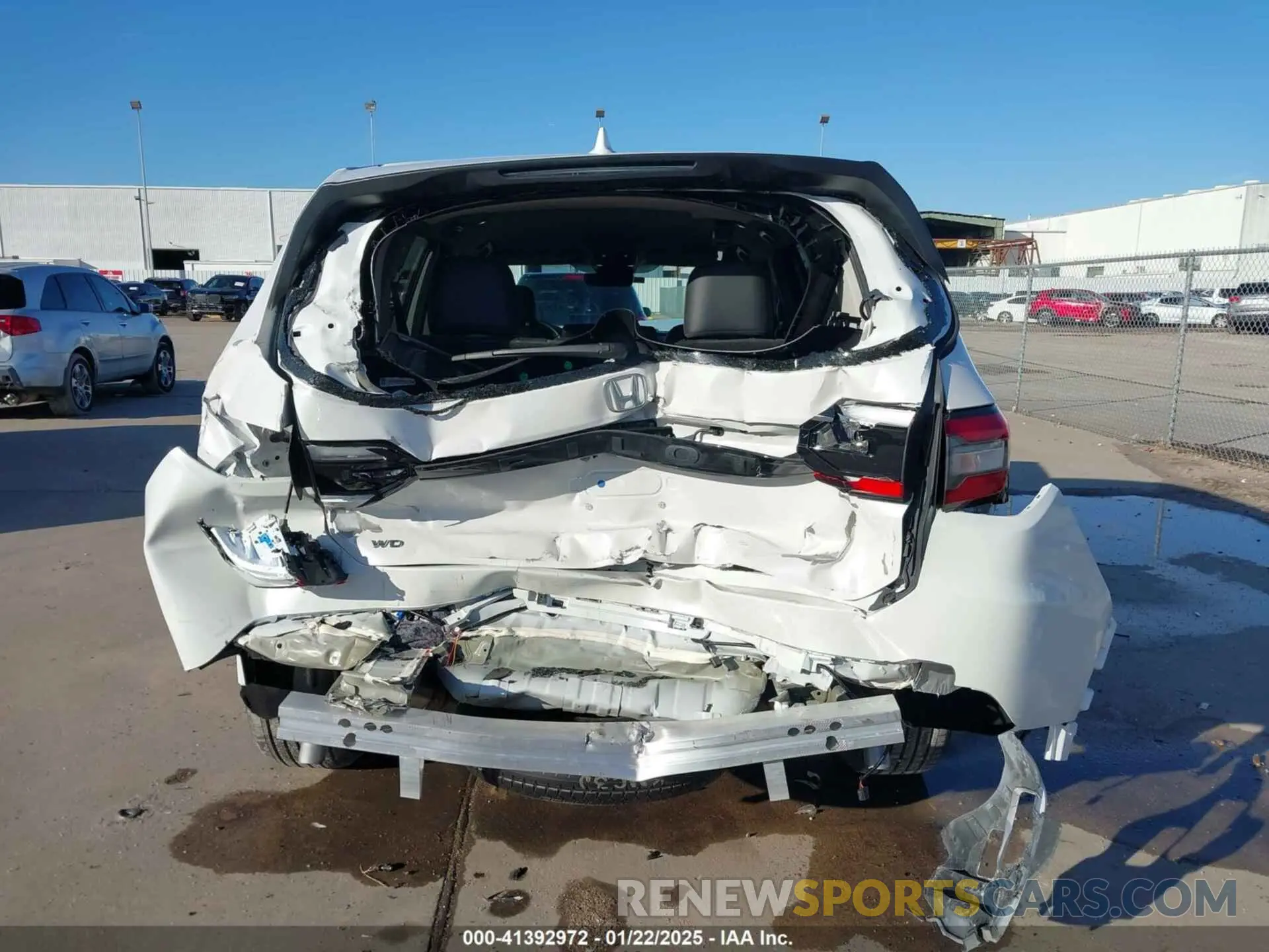 6 fotografías del automóvil dañado 5FNYG1H46SB052961 HONDA PILOT 2025