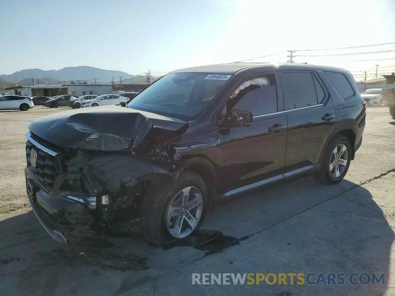 1 fotografías del automóvil dañado 5FNYG1H48SB083371 HONDA PILOT 2025