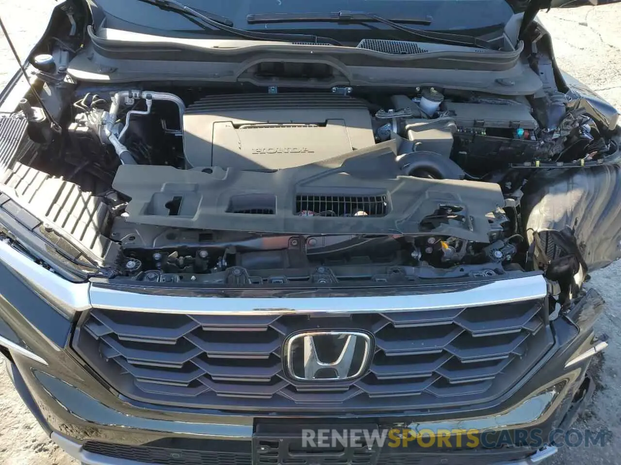 14 fotografías del automóvil dañado 5FNYG1H48SB083371 HONDA PILOT 2025