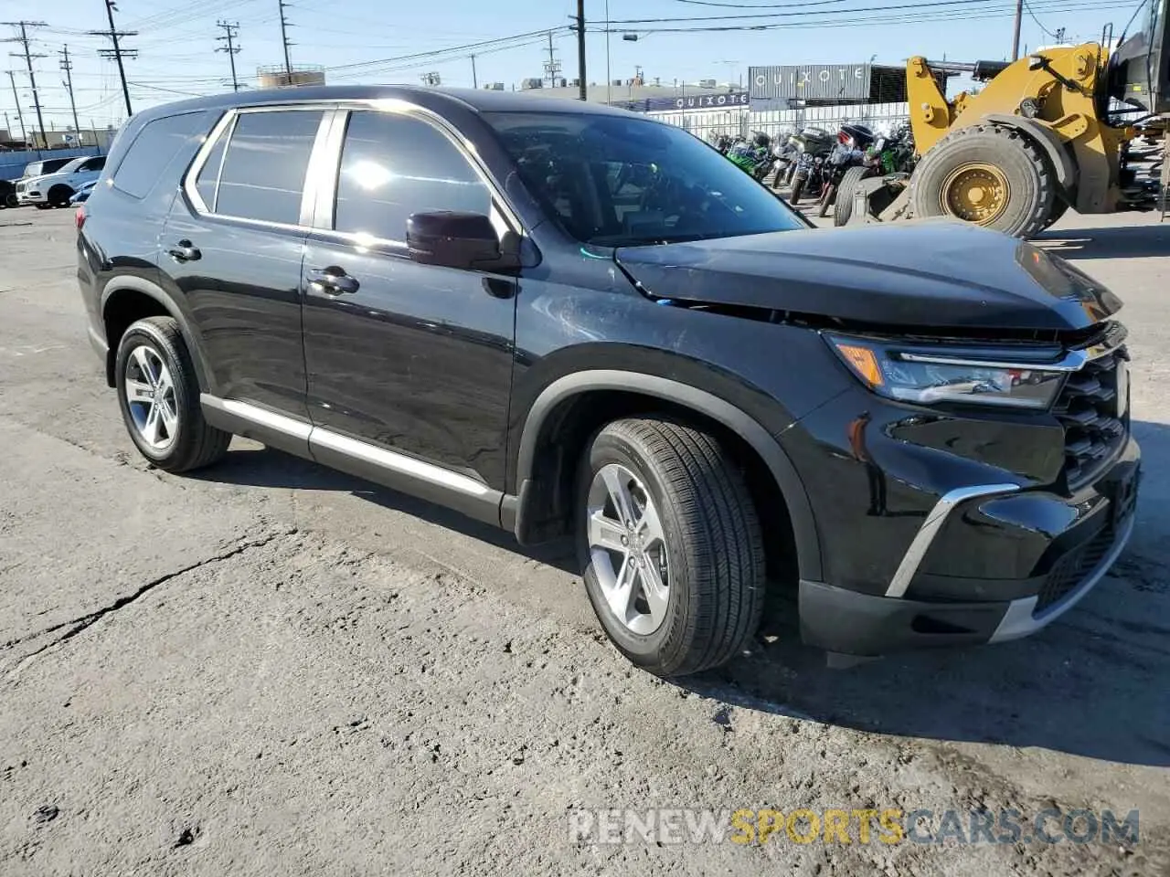 4 fotografías del automóvil dañado 5FNYG1H48SB083371 HONDA PILOT 2025