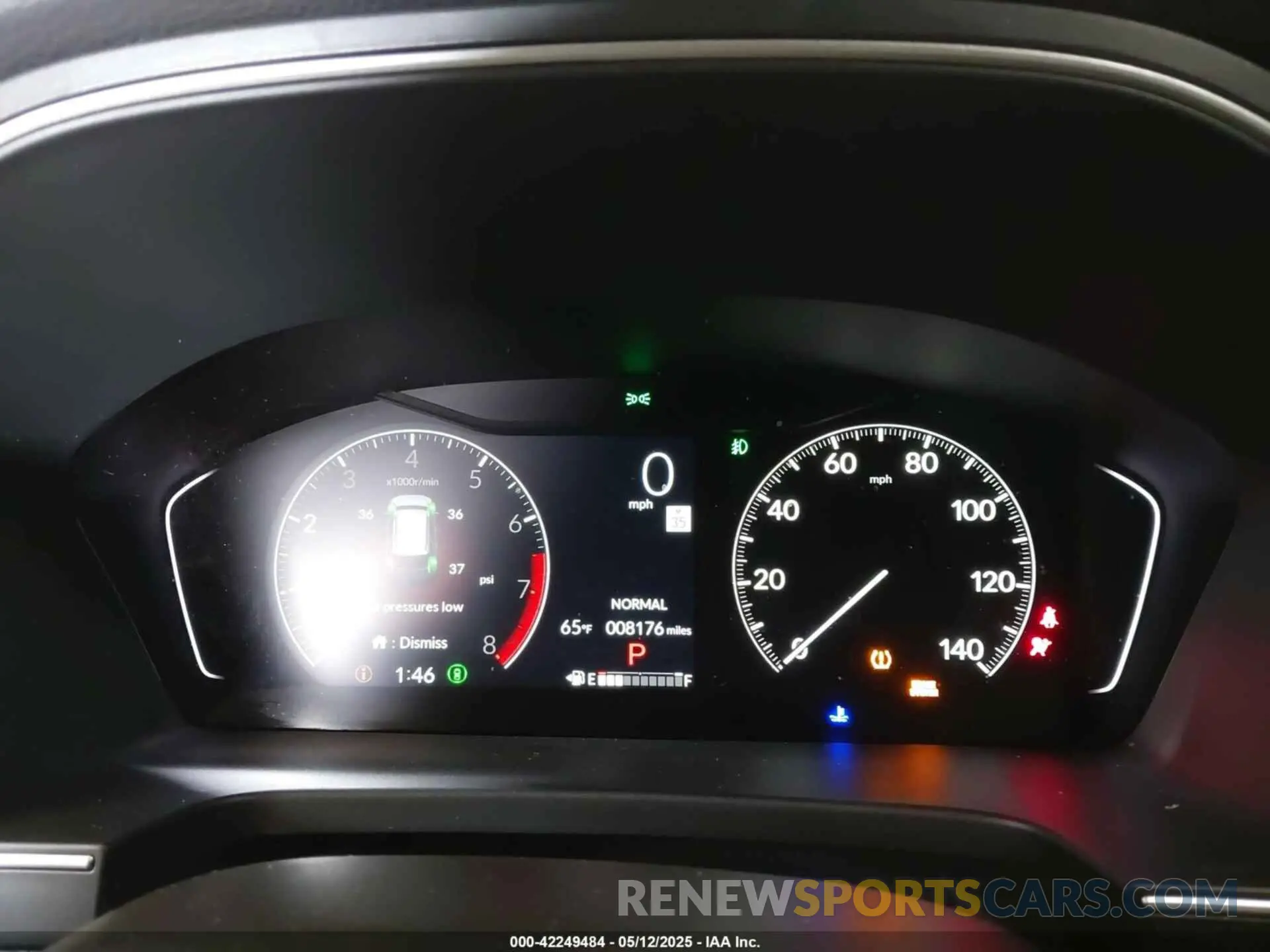 7 fotografías del automóvil dañado 5FNYG1H49SB097666 HONDA PILOT 2025