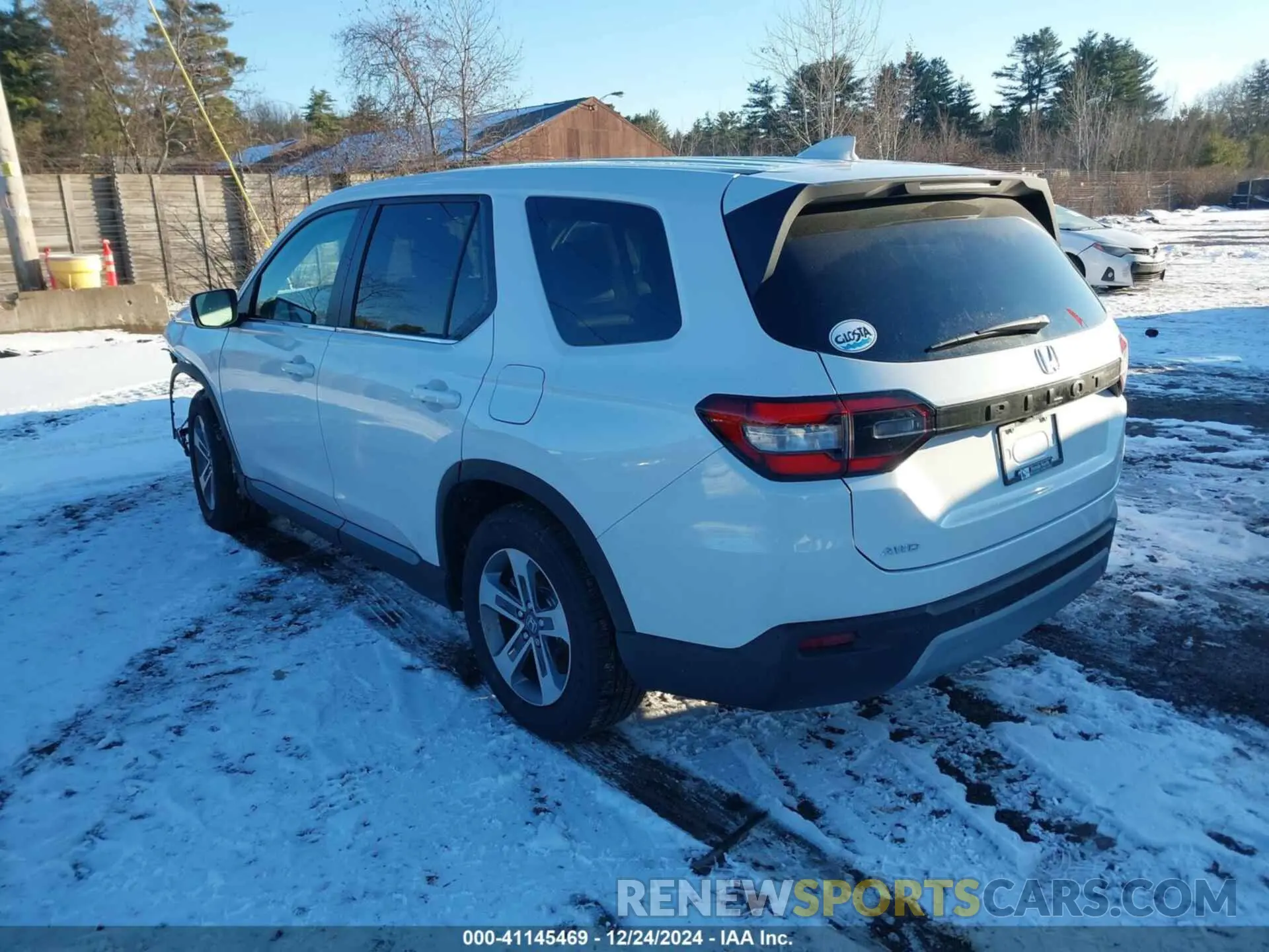 3 fotografías del automóvil dañado 5FNYG1H4XSB056396 HONDA PILOT 2025