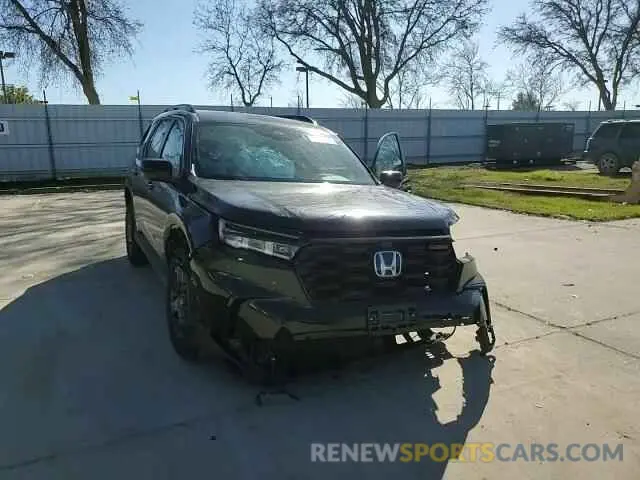 11 fotografías del automóvil dañado 5FNYG1H61SB036233 HONDA PILOT 2025