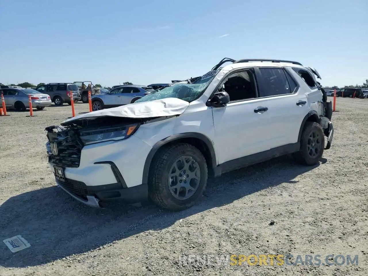 1 fotografías del automóvil dañado 5FNYG1H66SB086223 HONDA PILOT 2025