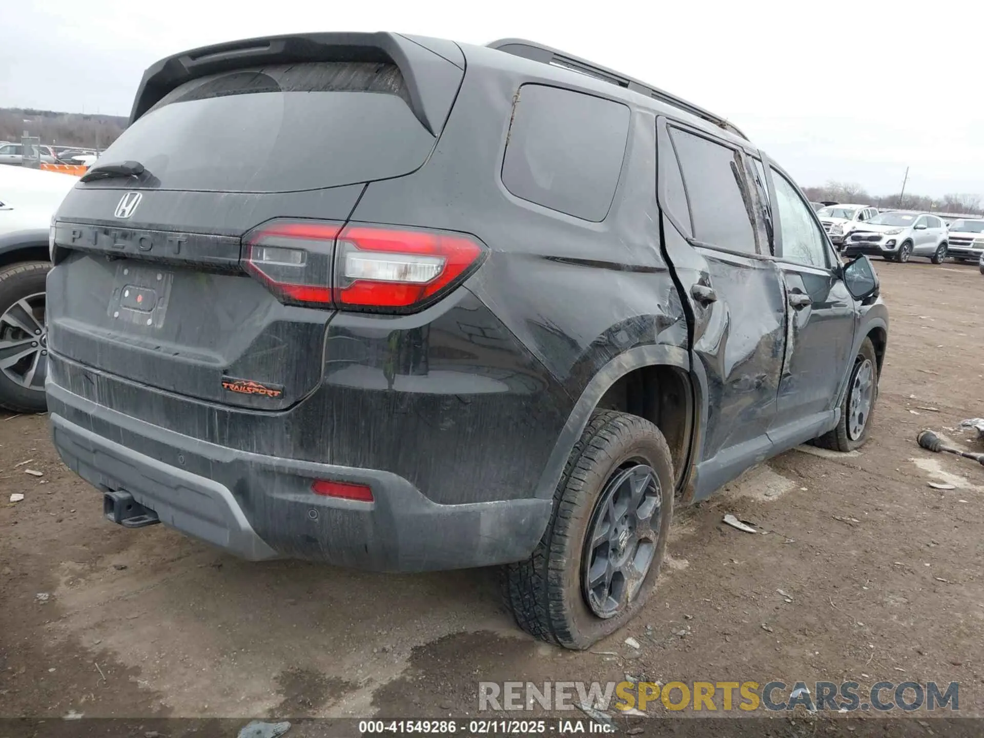 4 fotografías del automóvil dañado 5FNYG1H67SB039458 HONDA PILOT 2025