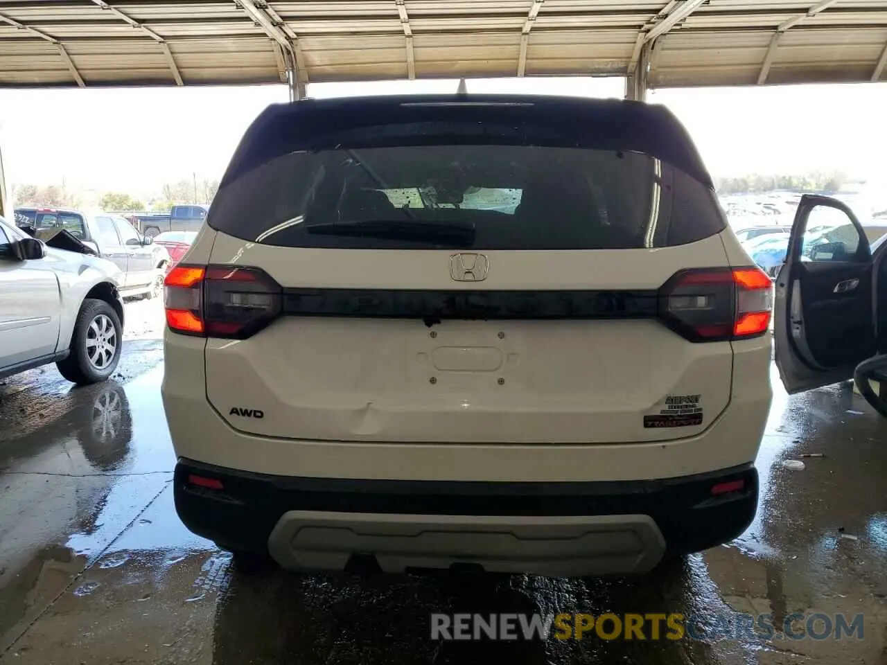 6 fotografías del automóvil dañado 5FNYG1H67SB094346 HONDA PILOT 2025