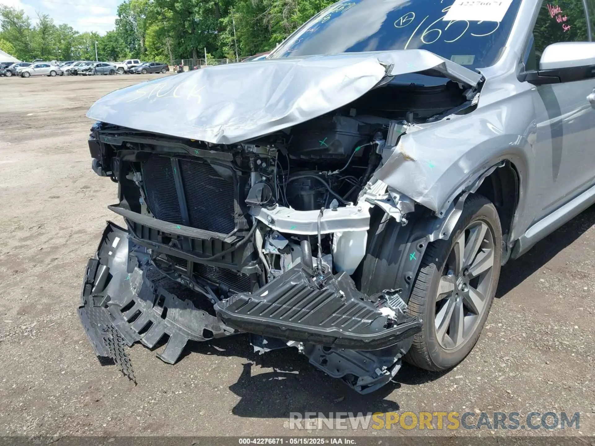 6 fotografías del automóvil dañado 5FNYG1H73SB026649 HONDA PILOT 2025