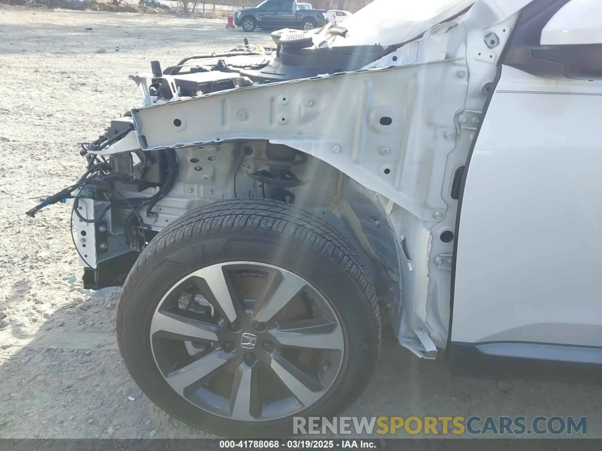 6 fotografías del automóvil dañado 5FNYG1H74SB041970 HONDA PILOT 2025