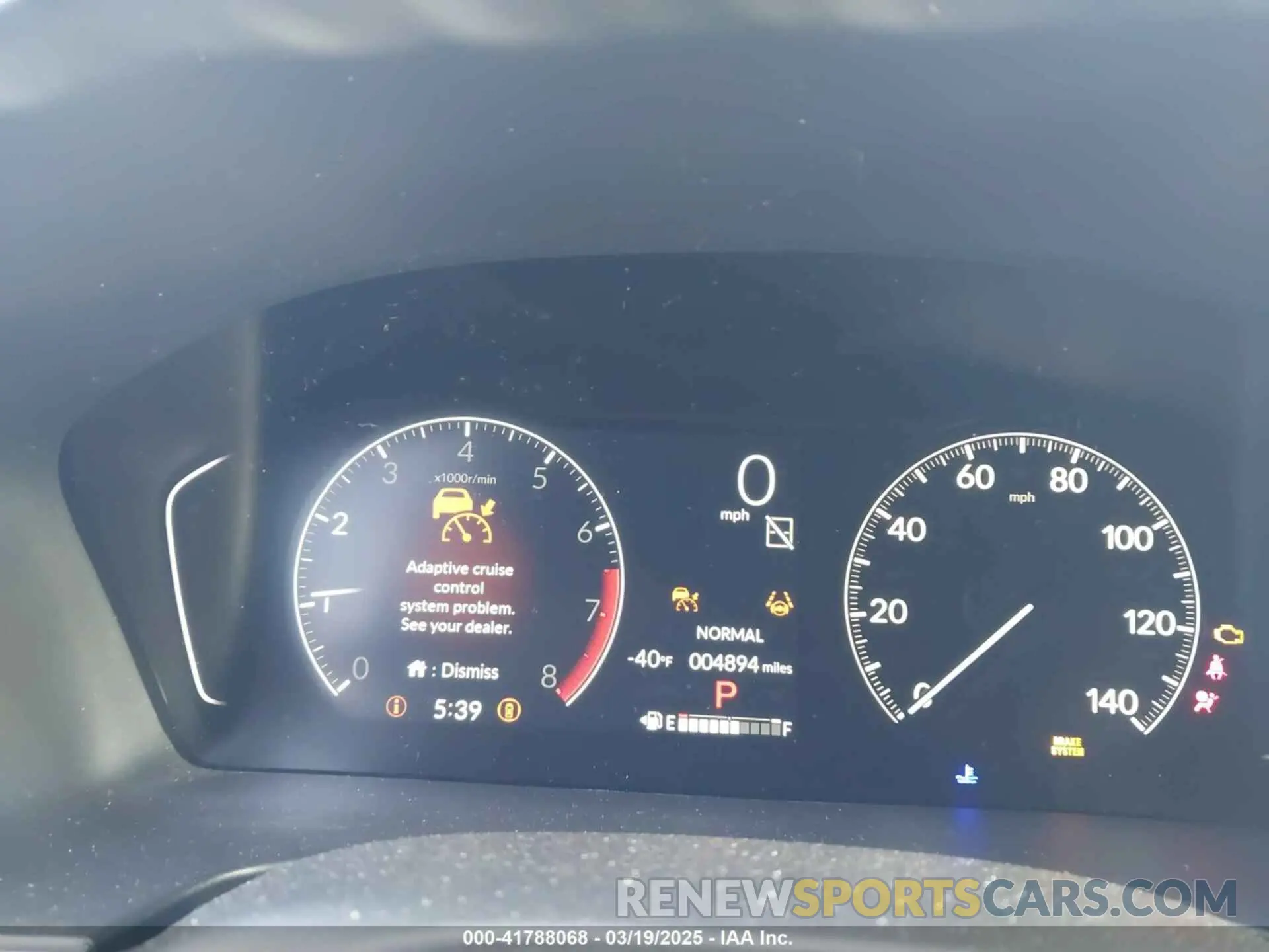 7 fotografías del automóvil dañado 5FNYG1H74SB041970 HONDA PILOT 2025