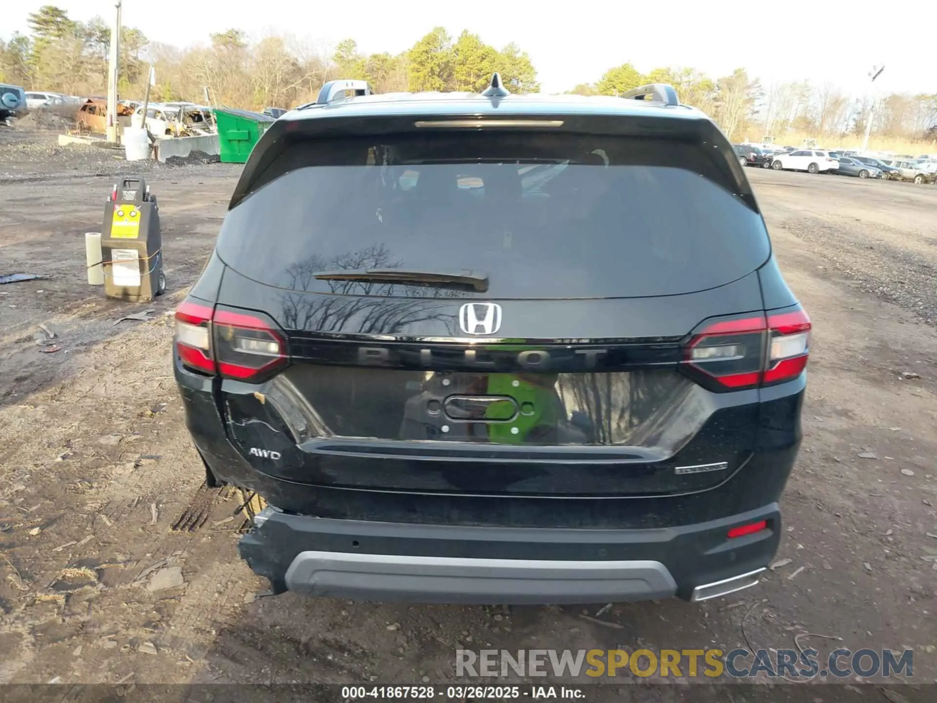 16 fotografías del automóvil dañado 5FNYG1H75SB098548 HONDA PILOT 2025