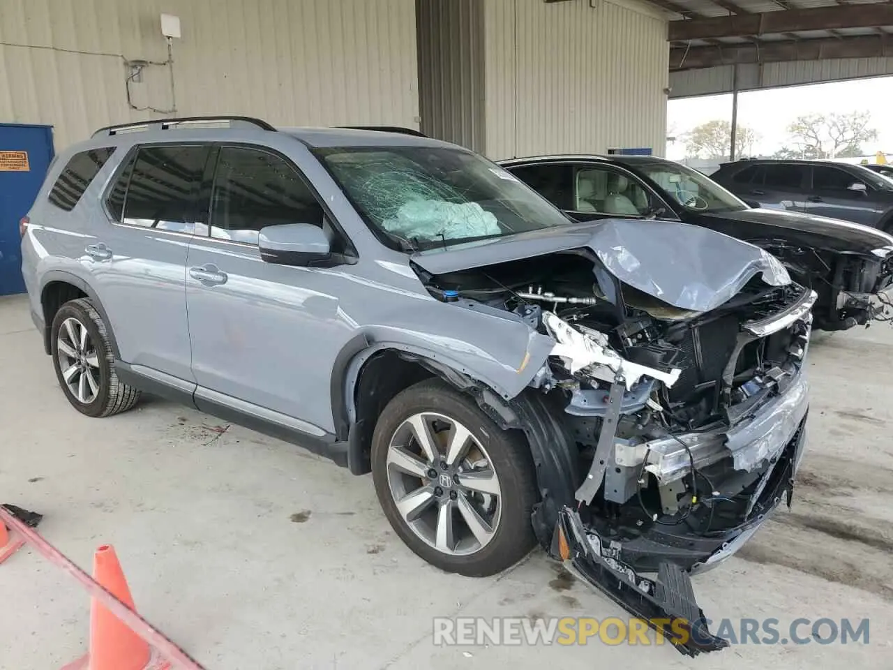 4 fotografías del automóvil dañado 5FNYG1H76SB100324 HONDA PILOT 2025