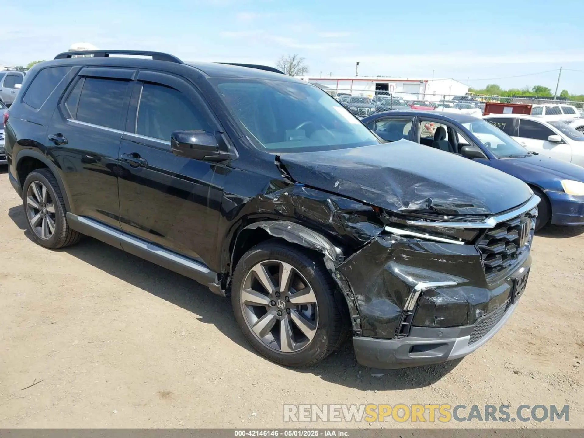1 fotografías del automóvil dañado 5FNYG1H78SB076429 HONDA PILOT 2025