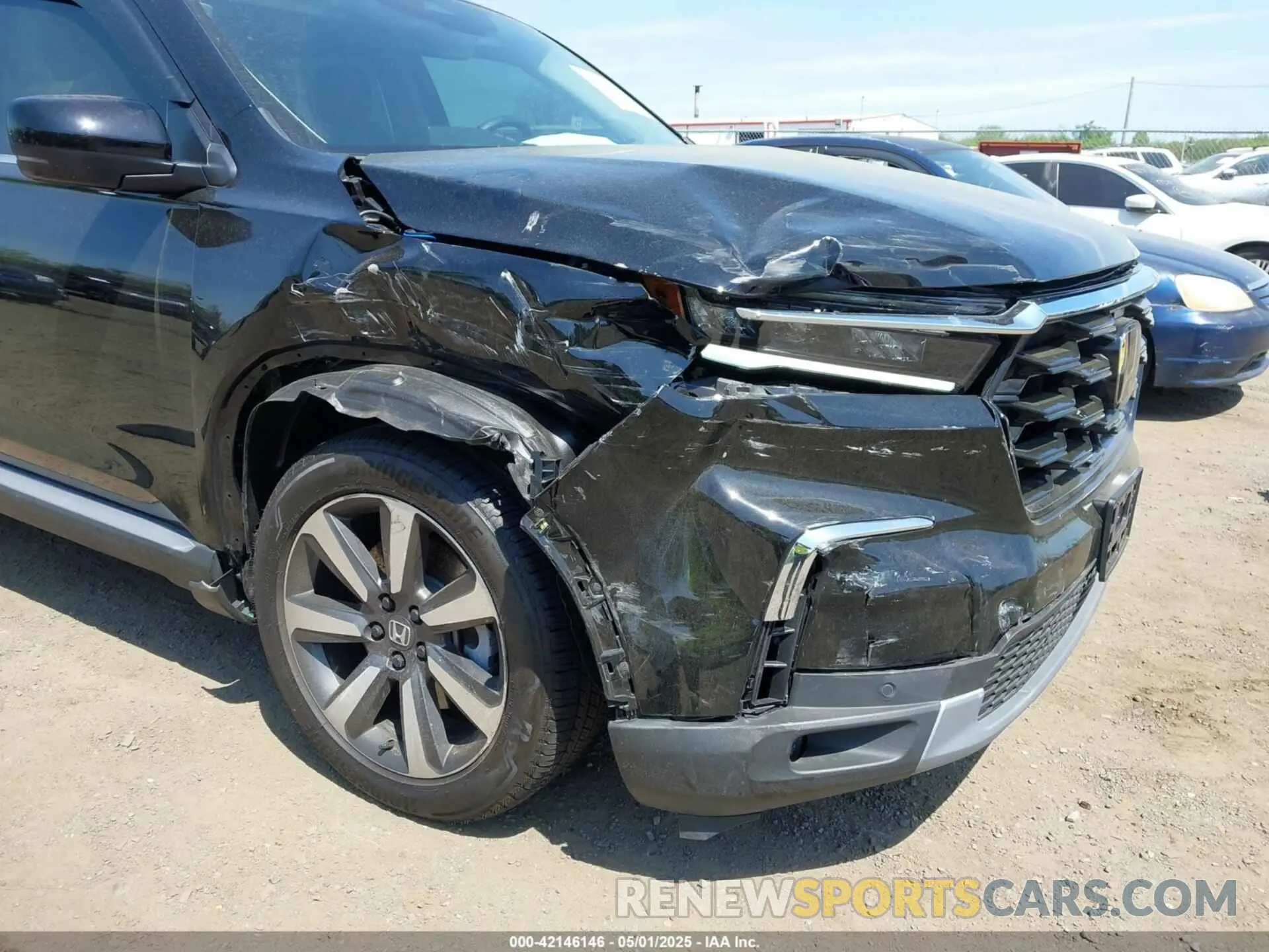 6 fotografías del automóvil dañado 5FNYG1H78SB076429 HONDA PILOT 2025