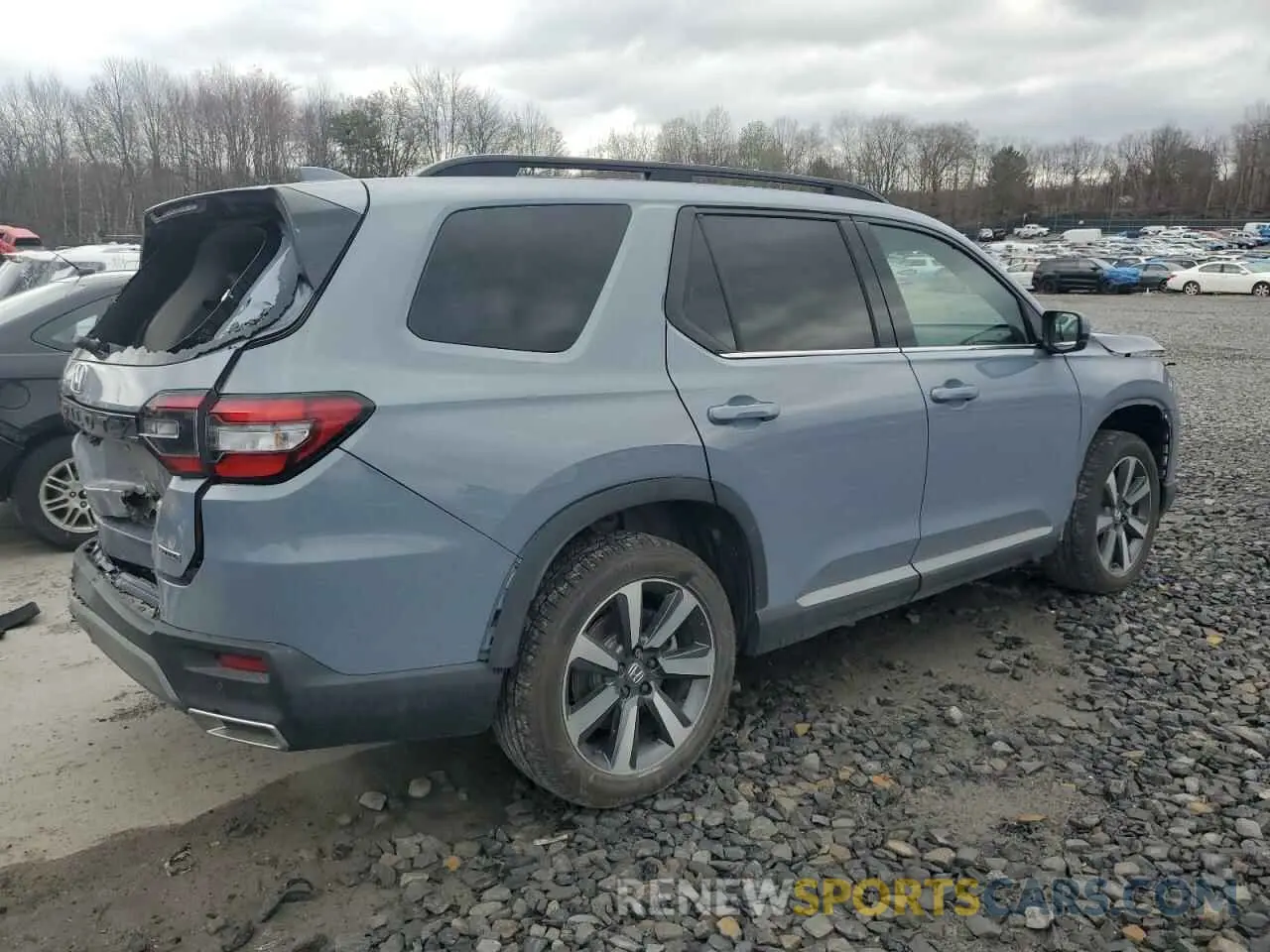 3 fotografías del automóvil dañado 5FNYG1H7XSB081003 HONDA PILOT 2025