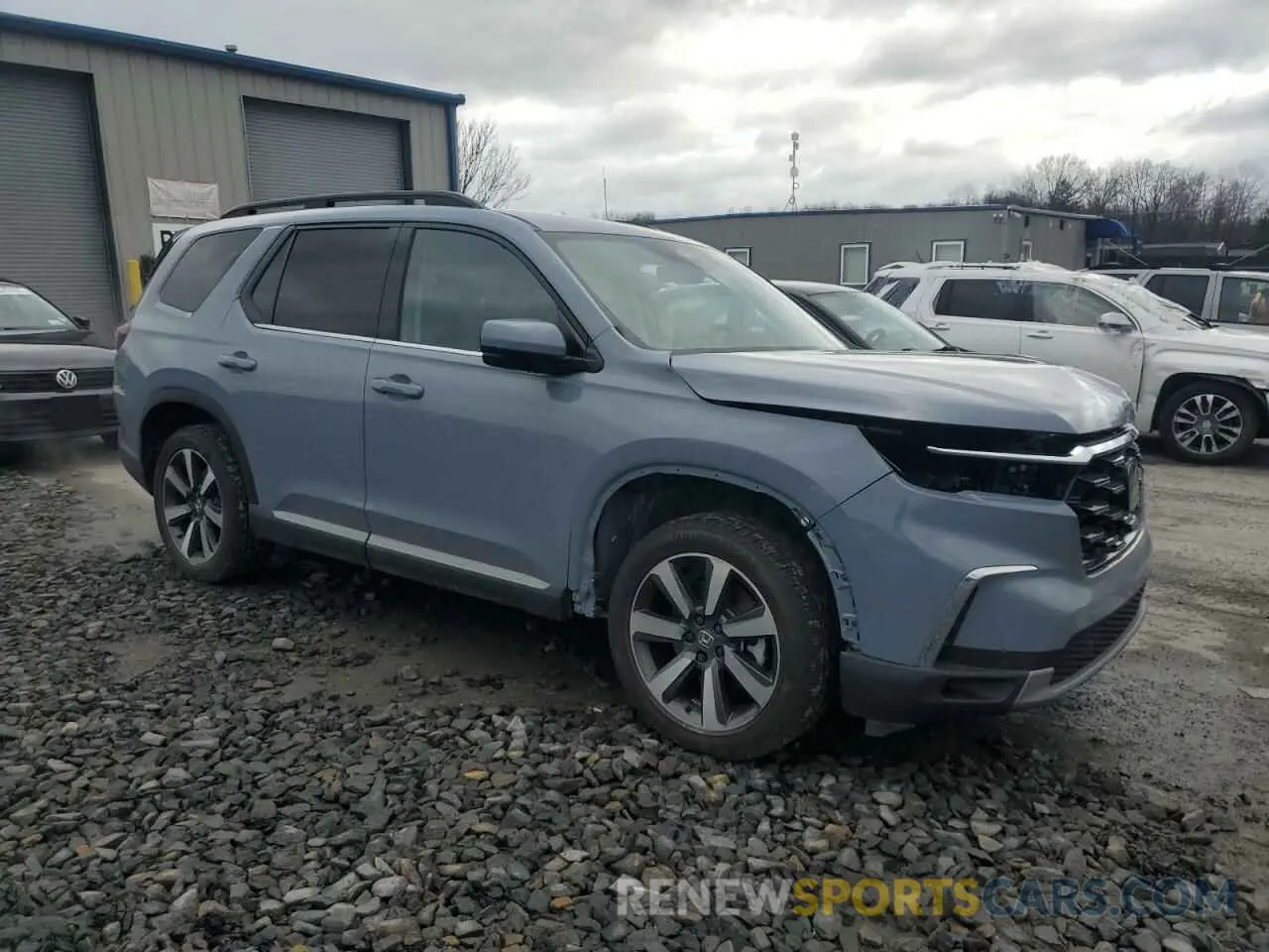 4 fotografías del automóvil dañado 5FNYG1H7XSB081003 HONDA PILOT 2025