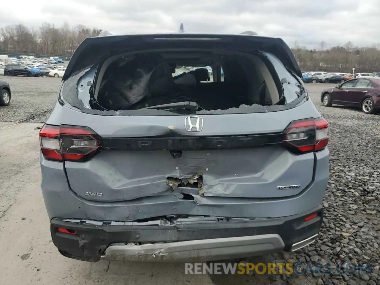 6 fotografías del automóvil dañado 5FNYG1H7XSB081003 HONDA PILOT 2025