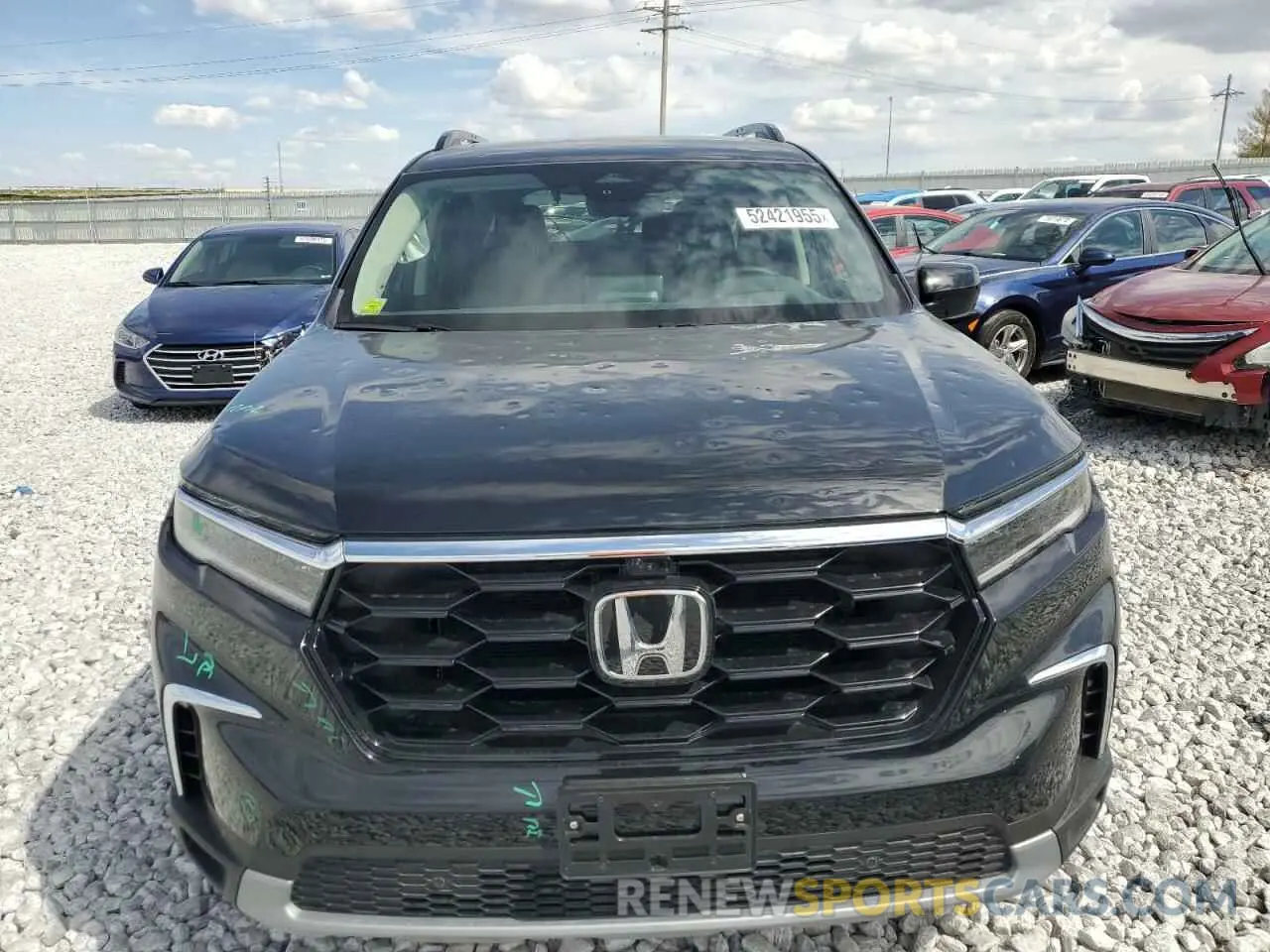 5 fotografías del automóvil dañado 5FNYG1H80SB017402 HONDA PILOT 2025