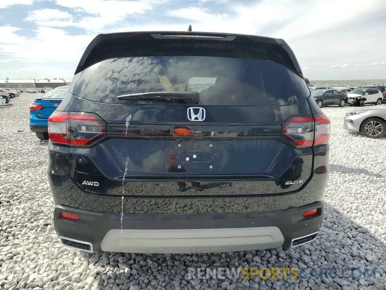 6 fotografías del automóvil dañado 5FNYG1H80SB017402 HONDA PILOT 2025