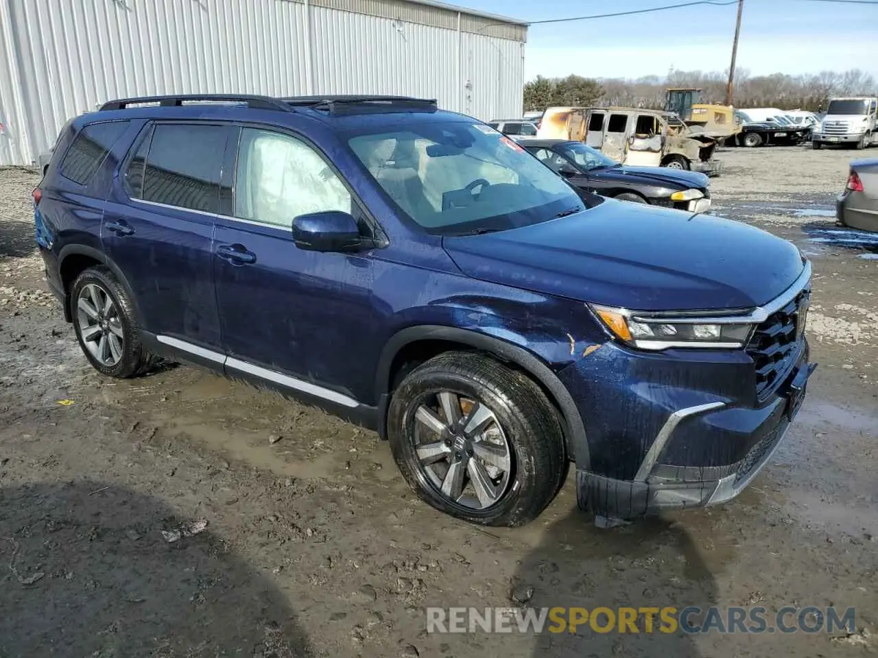 4 fotografías del automóvil dañado 5FNYG1H80SB018274 HONDA PILOT 2025
