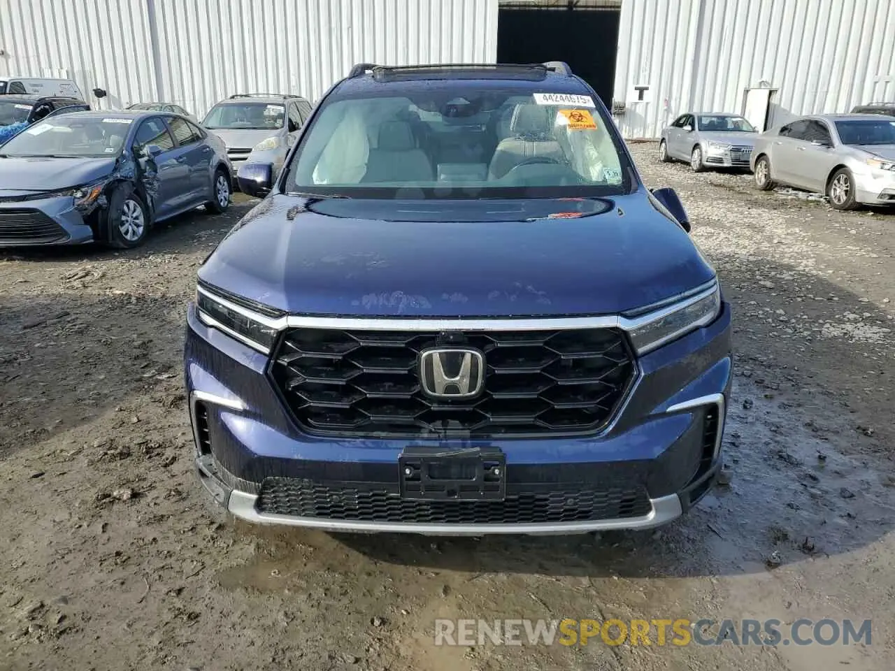 5 fotografías del automóvil dañado 5FNYG1H80SB018274 HONDA PILOT 2025