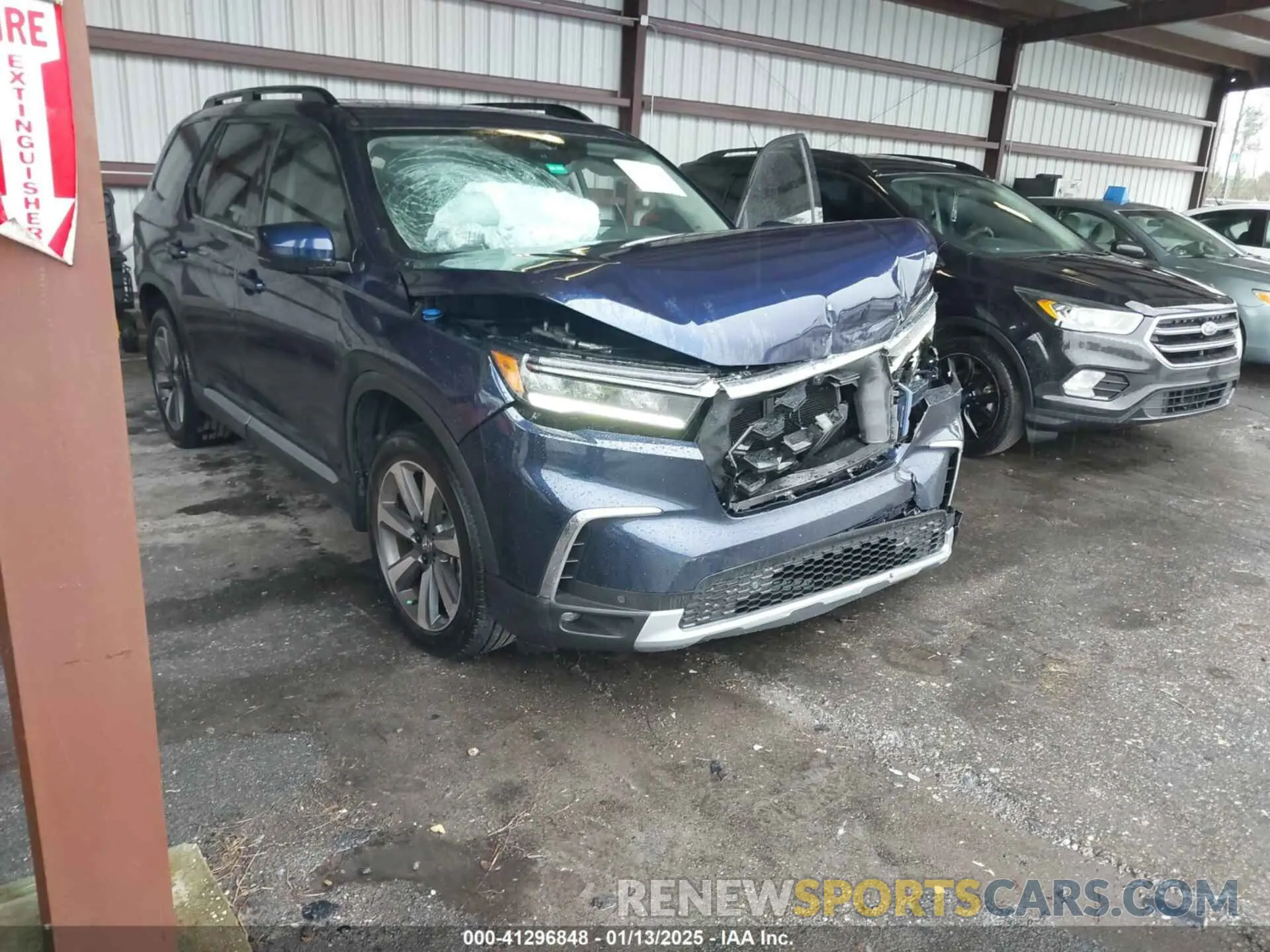 1 fotografías del automóvil dañado 5FNYG1H82SB020687 HONDA PILOT 2025