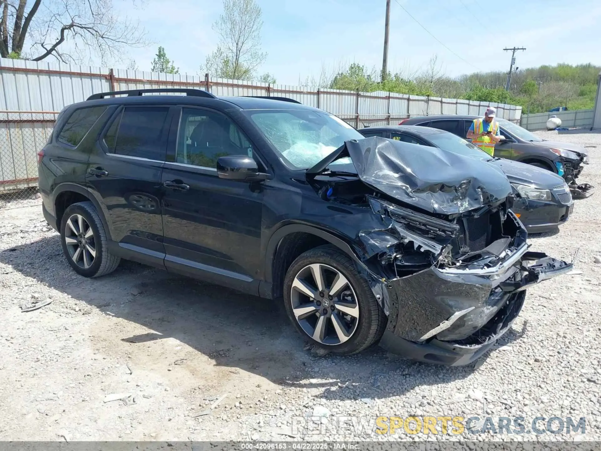 1 fotografías del automóvil dañado 5FNYG1H82SB094112 HONDA PILOT 2025