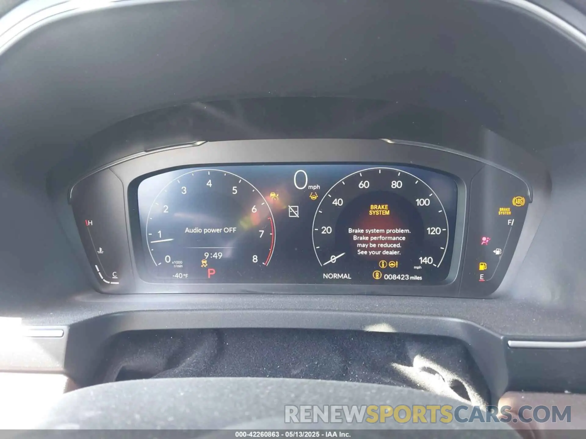 7 fotografías del automóvil dañado 5FNYG1H86SB005190 HONDA PILOT 2025
