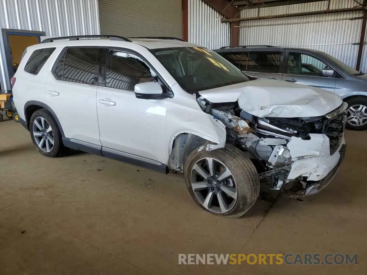 4 fotografías del automóvil dañado 5FNYG1H86SB009451 HONDA PILOT 2025