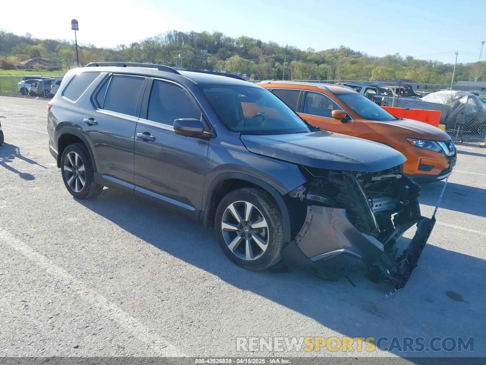 1 fotografías del automóvil dañado 5FNYG1H86SB043860 HONDA PILOT 2025