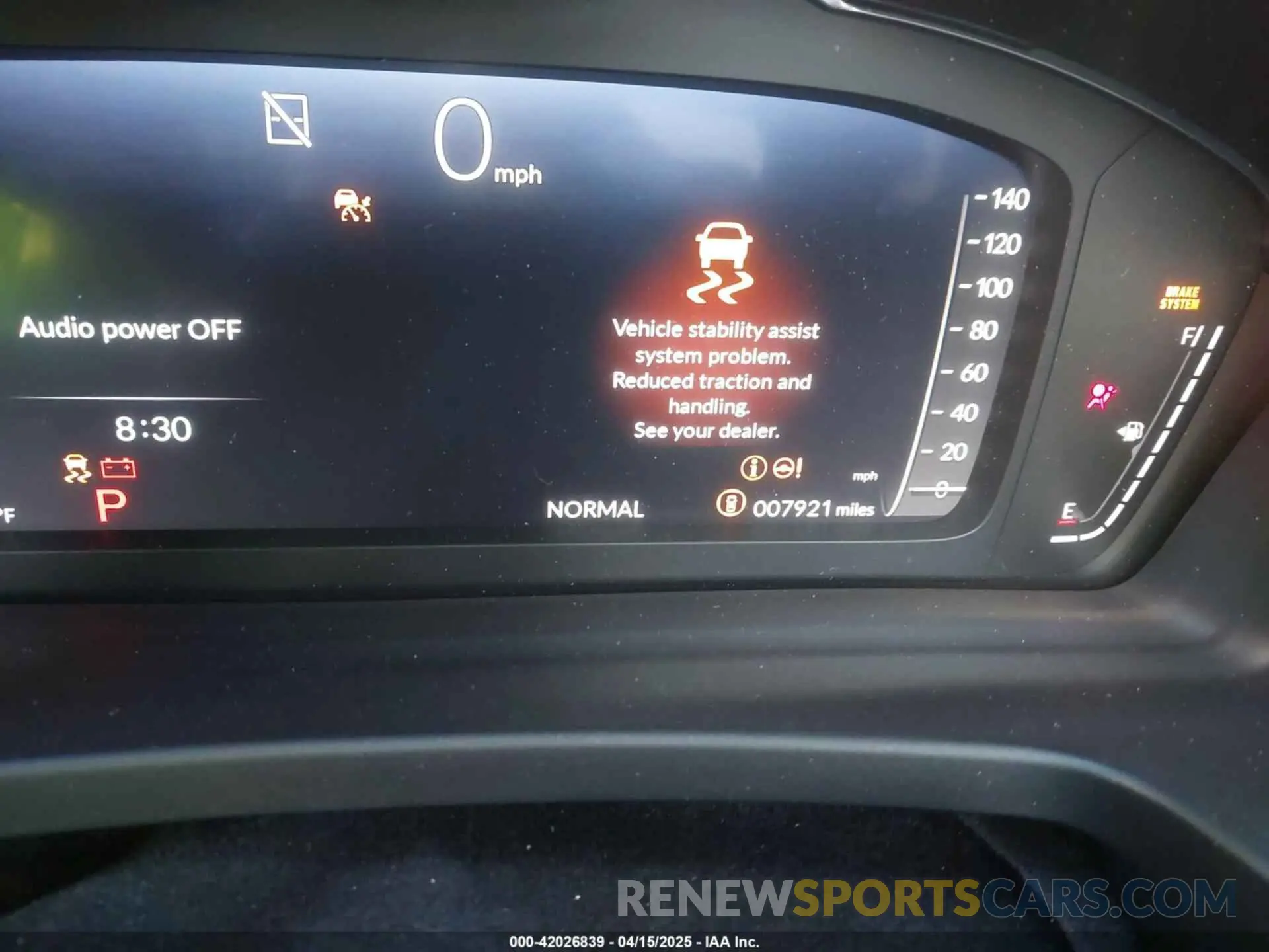 15 fotografías del automóvil dañado 5FNYG1H86SB043860 HONDA PILOT 2025