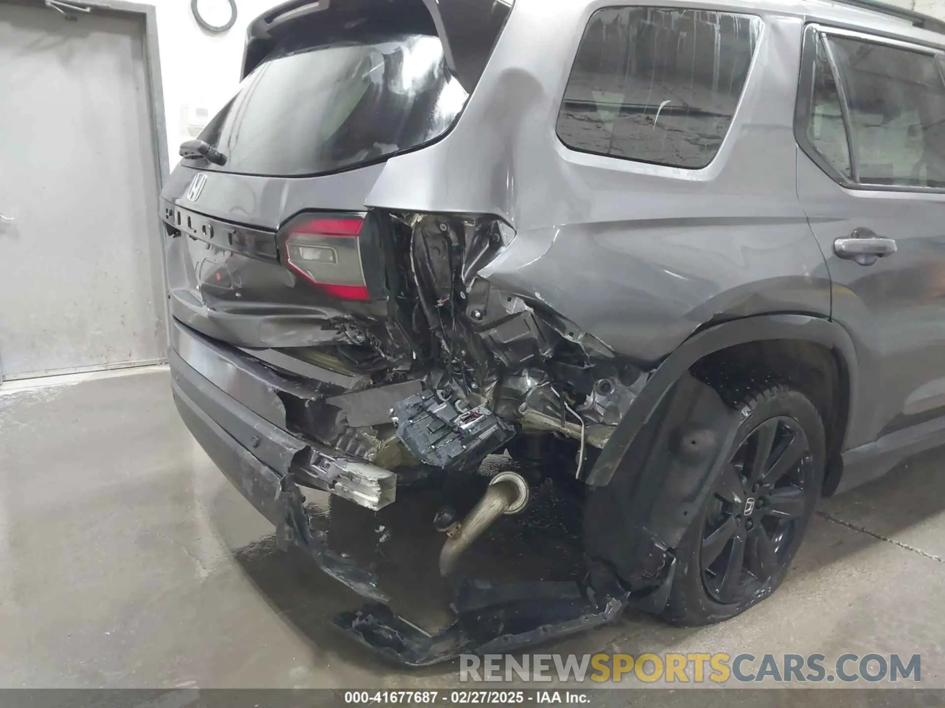 6 fotografías del automóvil dañado 5FNYG1H91SB034976 HONDA PILOT 2025