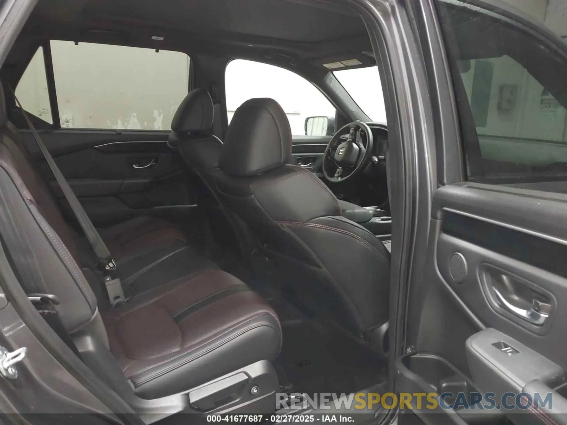 8 fotografías del automóvil dañado 5FNYG1H91SB034976 HONDA PILOT 2025