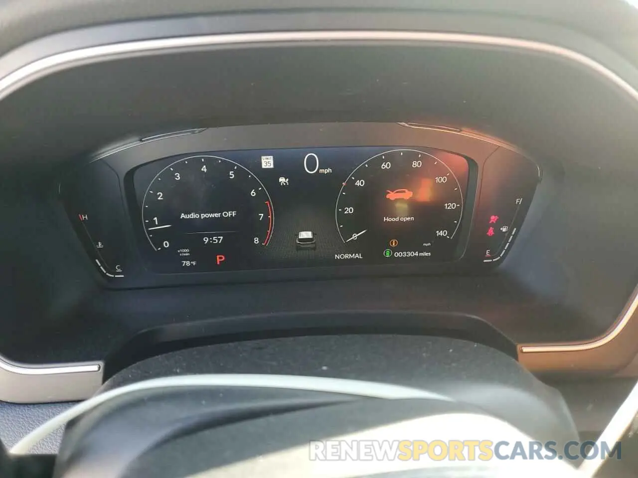 9 fotografías del automóvil dañado 5FNYG1H93SB083838 HONDA PILOT 2025