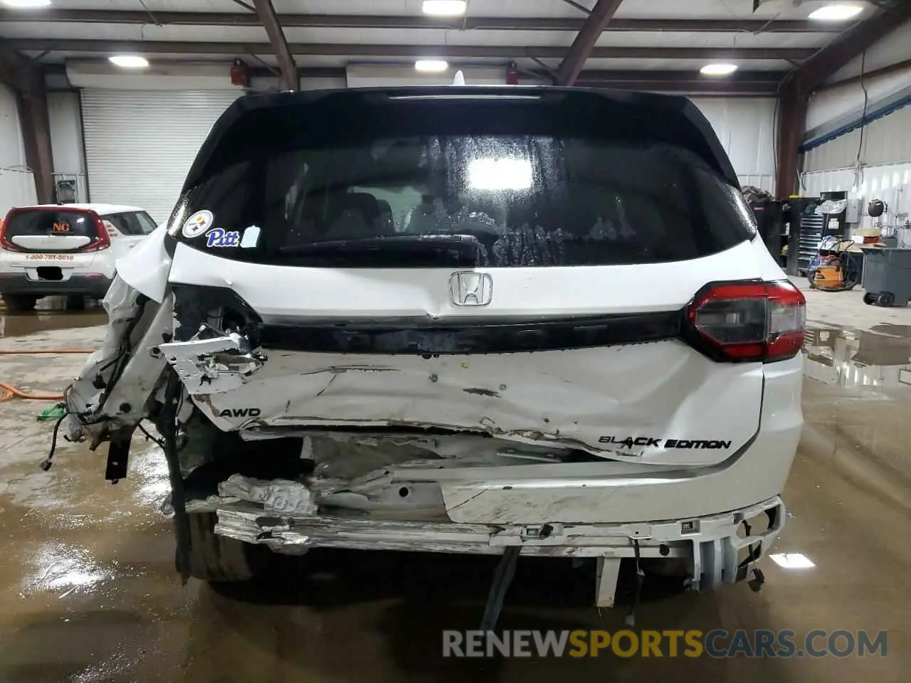 6 fotografías del automóvil dañado 5FNYG1H97SB044816 HONDA PILOT 2025