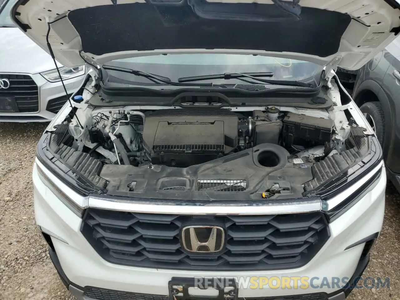 12 fotografías del automóvil dañado 5FNYG2H41SB006623 HONDA PILOT 2025