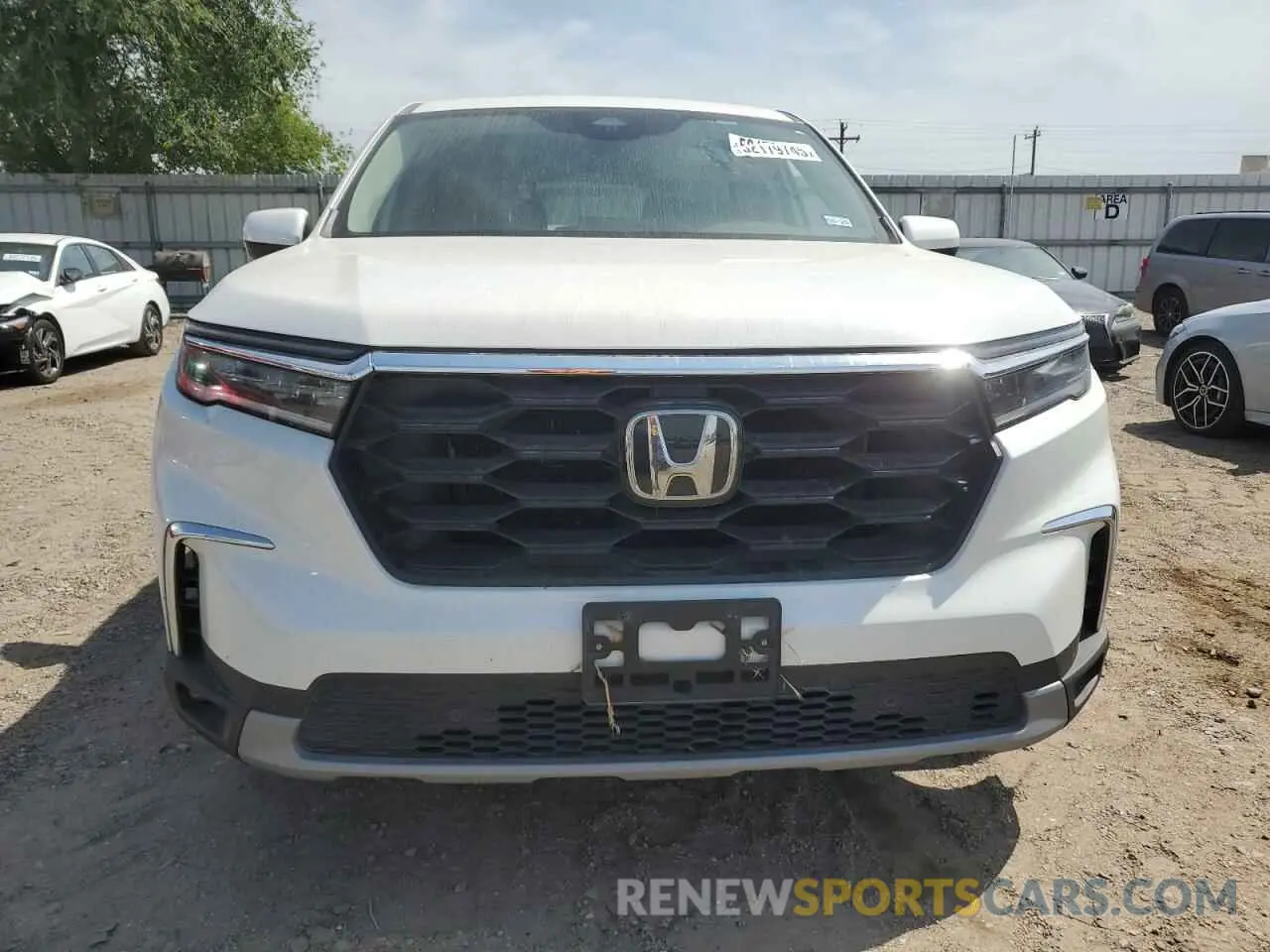 5 fotografías del automóvil dañado 5FNYG2H41SB006623 HONDA PILOT 2025